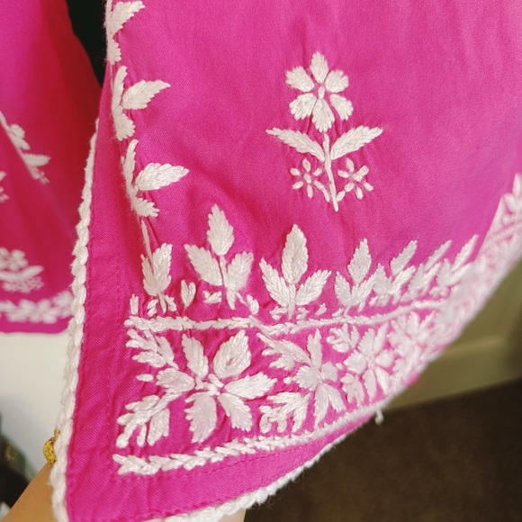 Pink Embroidered cord set - Picture 5 of 6